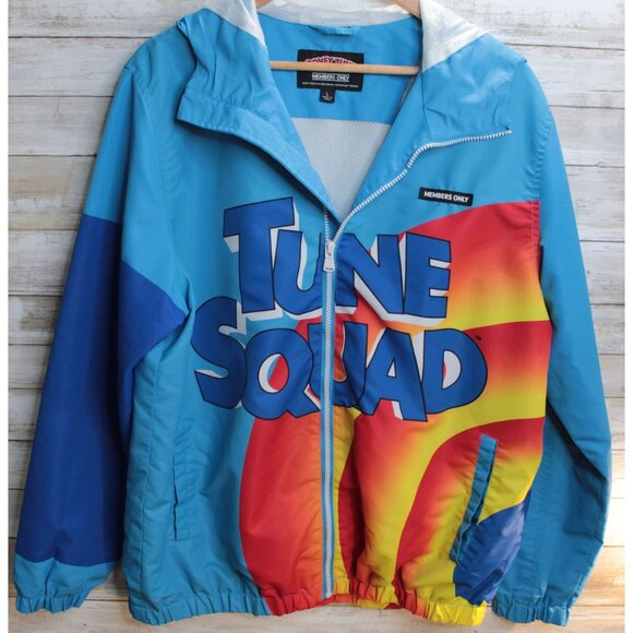 Members Only X Looney Tunes Windbreaker Jacket Space Jam Tune Squad A New Legacy - Picture 3 of 10